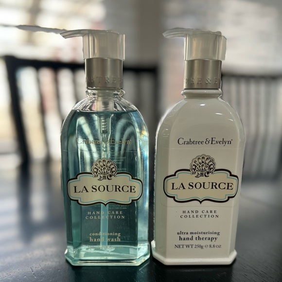 Crabtree & Evelyn Other - Crabtree & Evelyn La Source Hand Care Collection - Hand Wash & Moisturizer Set